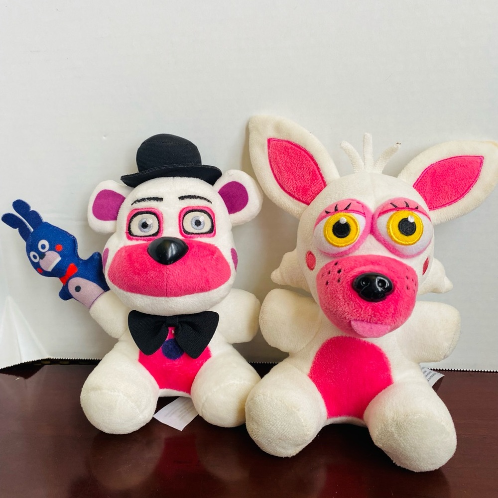 Funko Five Nights At Freddy's Sister Location Funtime Freddy 8" Plush and foxy